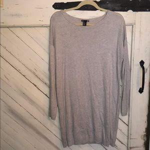 H&M Gray sweater dress